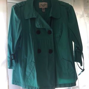 Teal lightweight jacket